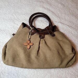 Relic Fabric Brown Purse Weaved